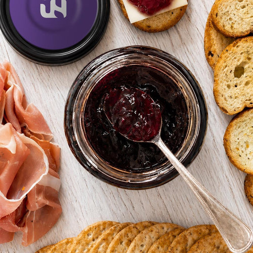 Authentic Urbina Heritage Wine Jelly,  Premium Red Wine Jelly, Small Batch Gourmet Spread,  Family Recipe 6oz Jar