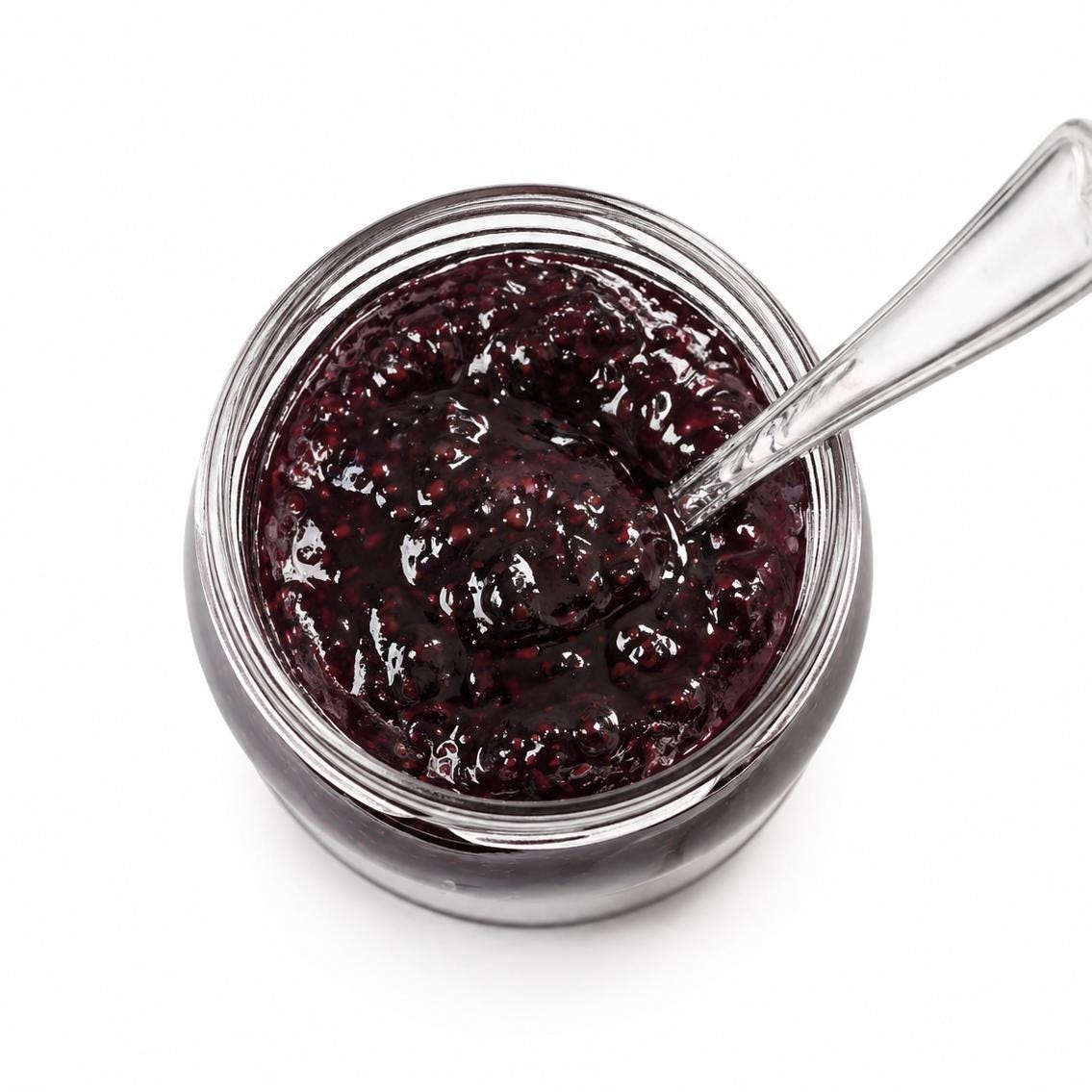 Urbina Heritage Blueberry Bourbon Jam – Small Batch Gourmet Spread (6 oz)